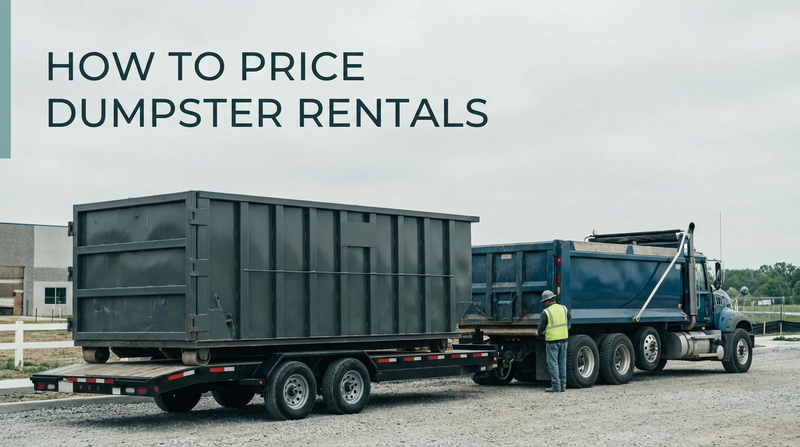dumpster rental pricing strategy